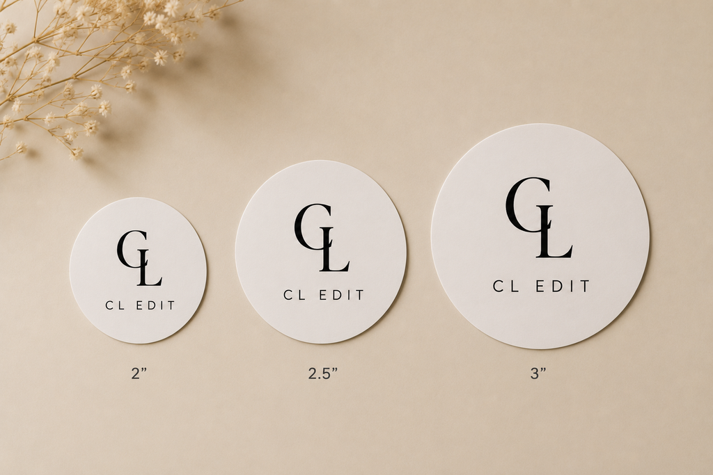 Custom Logo Kiss-Cut Stickers